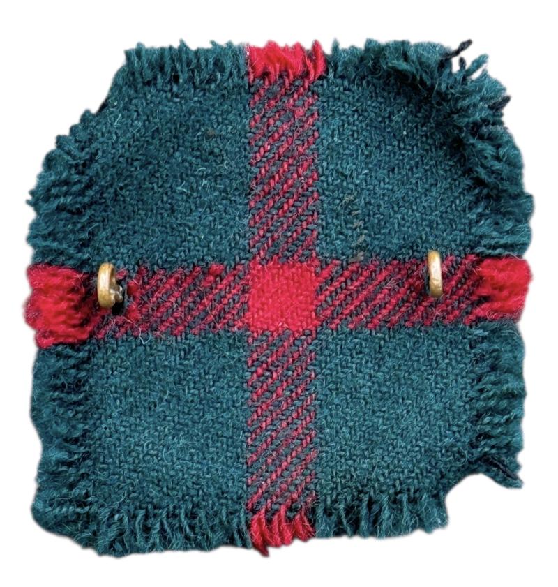 Canadian WW2 Nova Scotia Highlanders Glengary Cap Badge