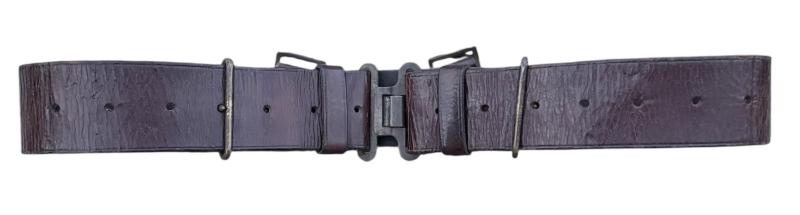 British WW2 early leather Combat Belt