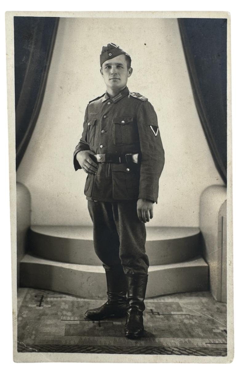 Wehrmacht Soldier Photograpf (Postcard size)