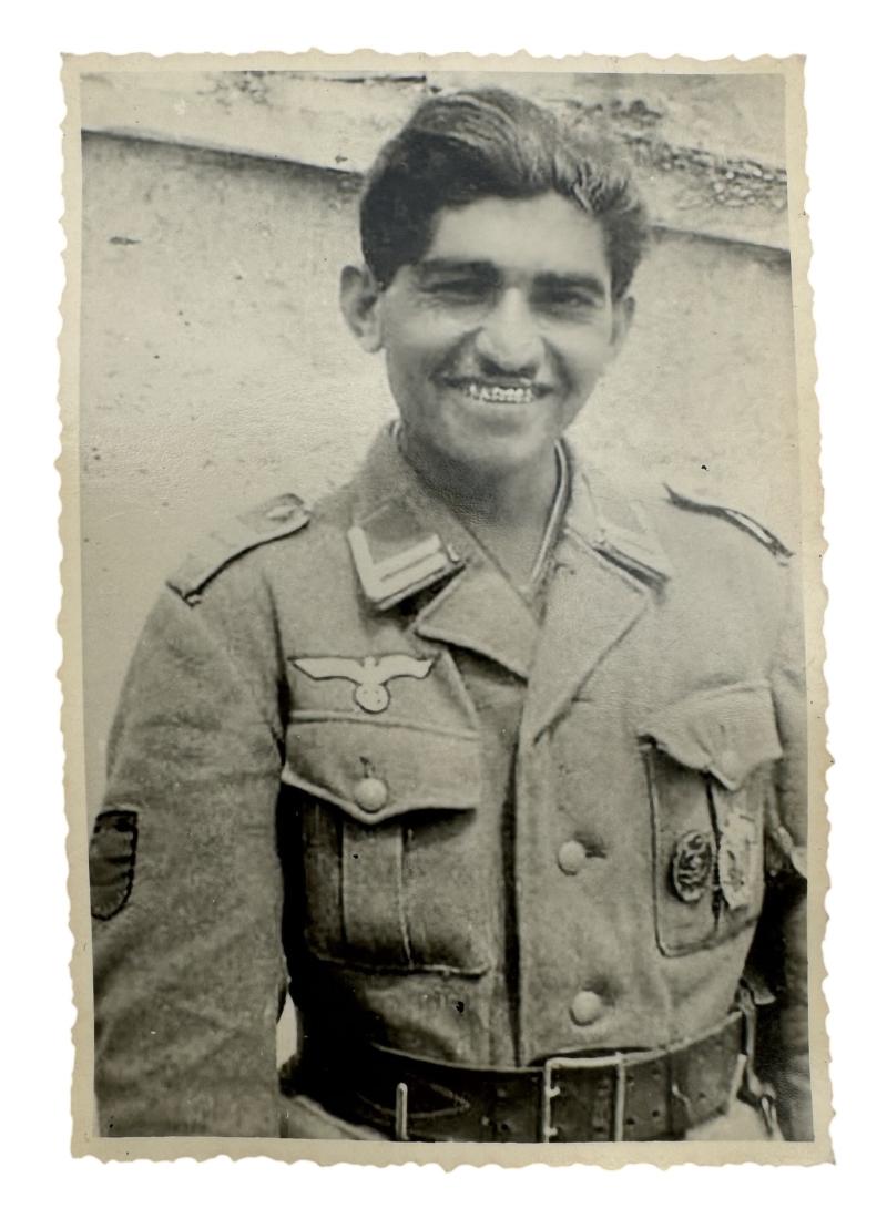Wehrmacht Soldier Photograpf (Postcard size)