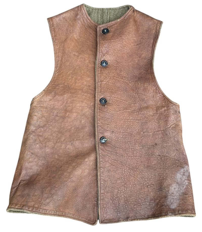 British WW2 Leather Jerkin