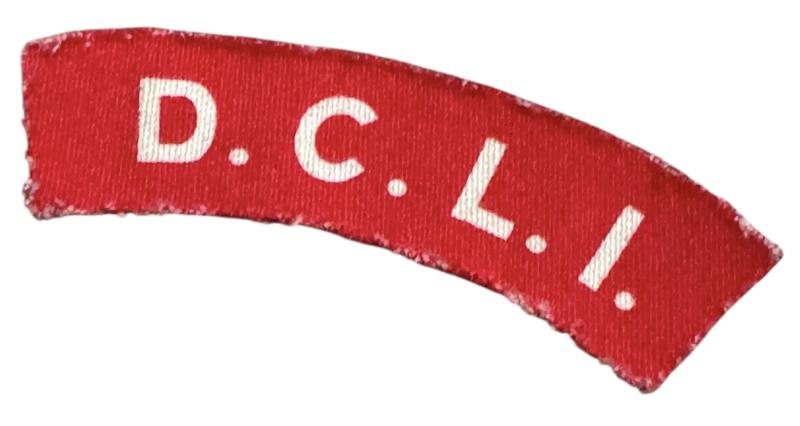 British WW2 single Shoulder Title D.C.L.I.