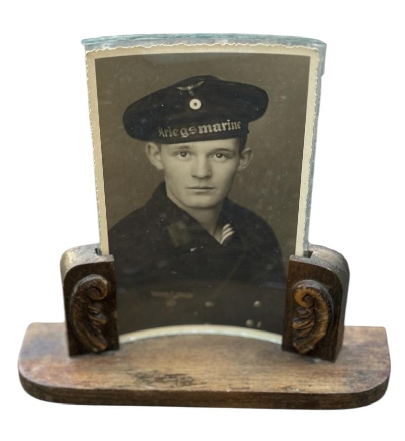 Framed Kriegsmarine Portrait Photo
