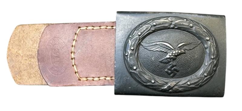Luftwaffe steel Belt Buckle with Tab