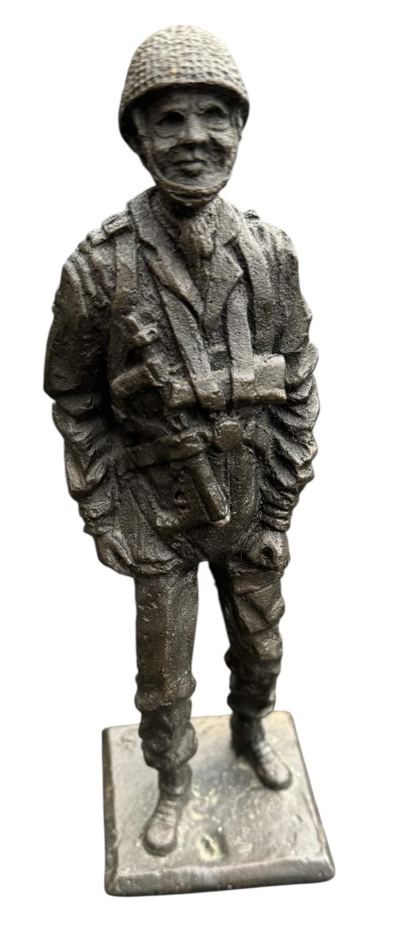 British Paratrooper Statue in Bronze
