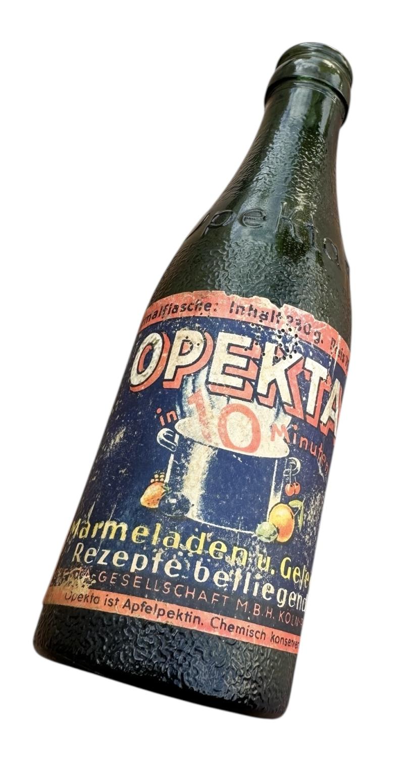 Opekta Glas Limonade Bottle (Otto Frank) with Label