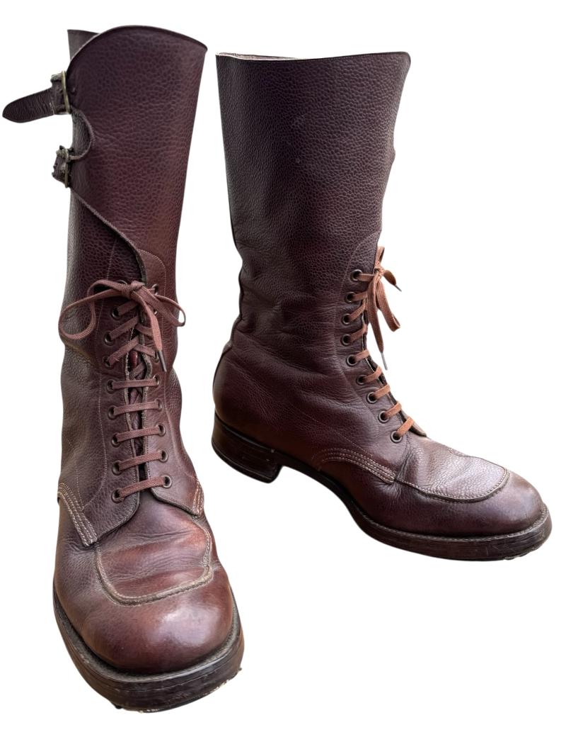 British WW2 Officers Buckle Boots