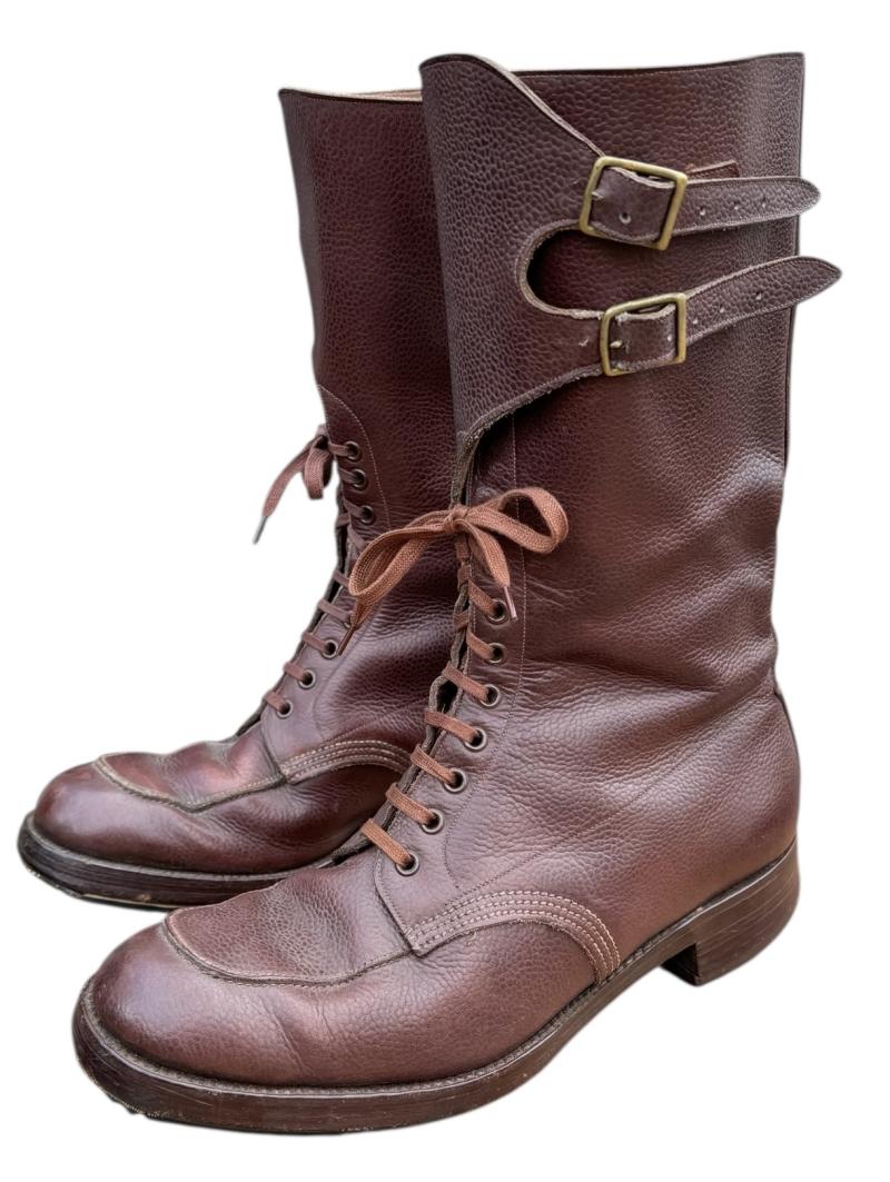 British WW2 Officers Buckle Boots