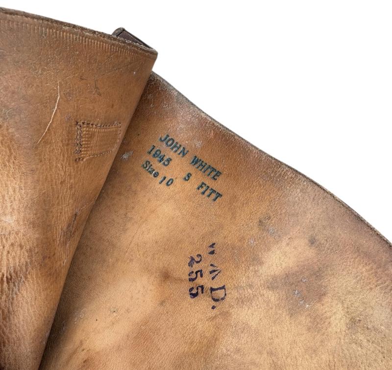 British WW2 Officers Buckle Boots