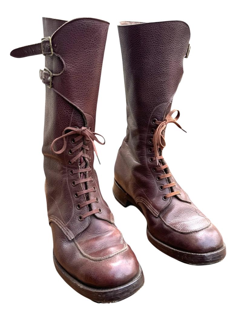 British WW2 Officers Buckle Boots