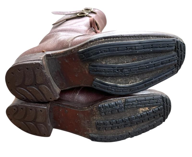 British WW2 Officers Buckle Boots