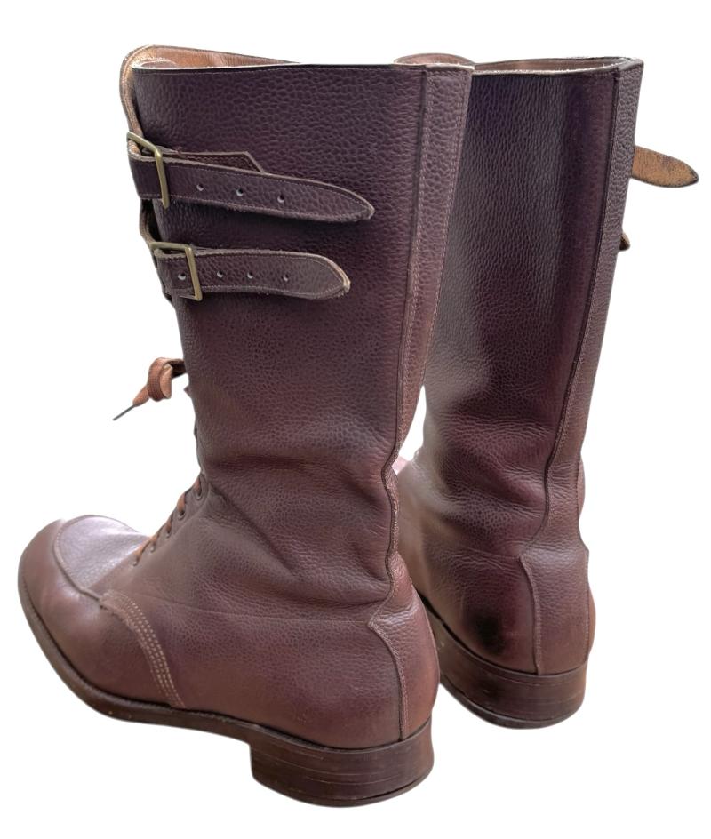 British WW2 Officers Buckle Boots