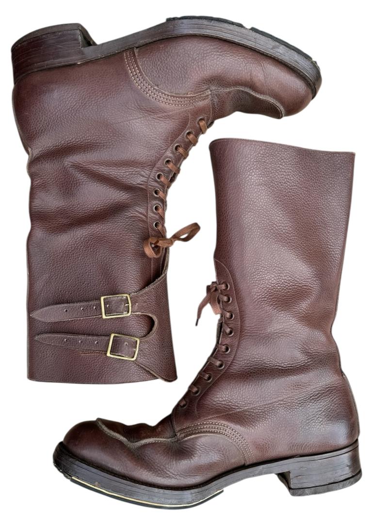 British WW2 Officers Buckle Boots