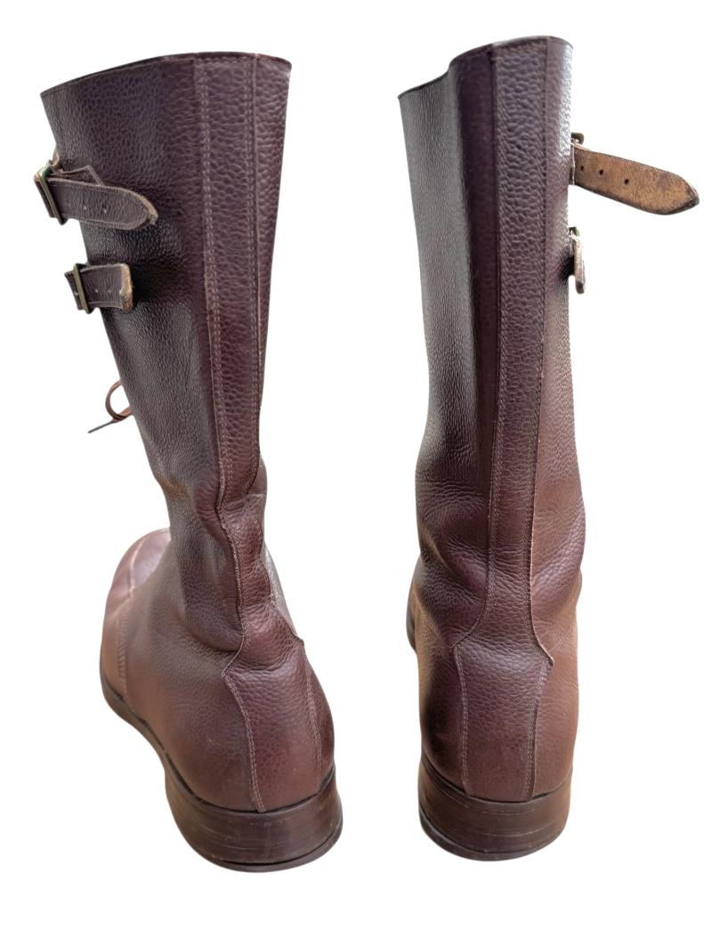 British WW2 Officers Buckle Boots