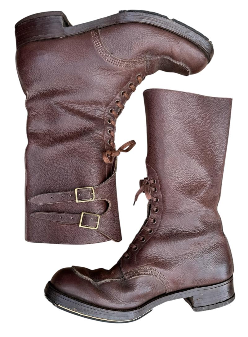 British WW2 Officers Buckle Boots