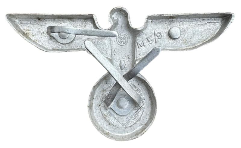 Third Reich Political aluminum Visor Cap Eagle