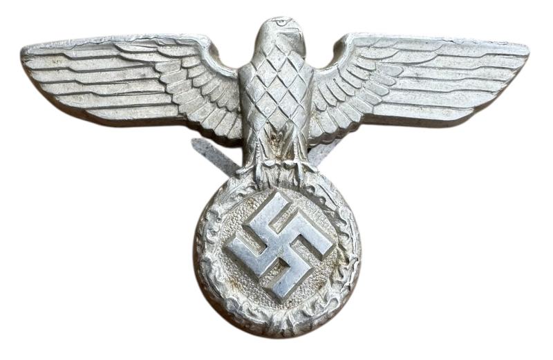 Third Reich Political aluminum Visor Cap Eagle