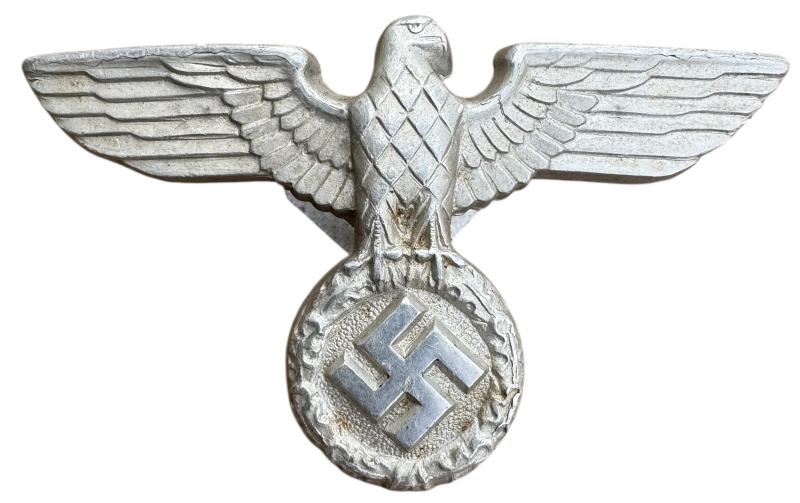 Third Reich Political aluminum Visor Cap Eagle