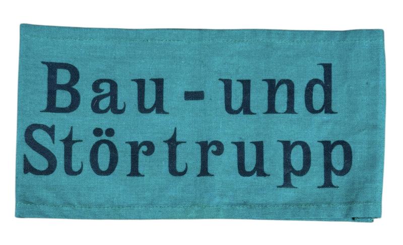 Wehrmacht Bau - und Störtrupp Armband