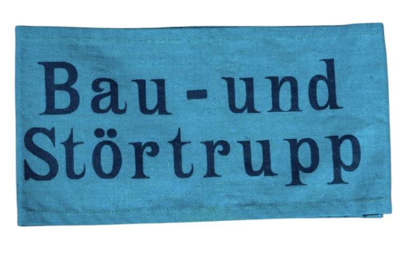 Wehrmacht Bau - und Störtrupp Armband