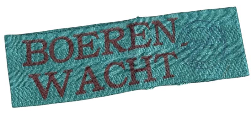 WWII Flemish collaboration “Boerenwacht” armband.