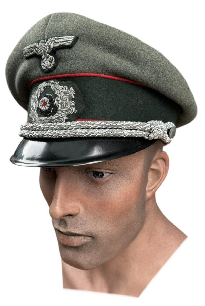 Wehrmacht Artillery Officers Visor Cap
