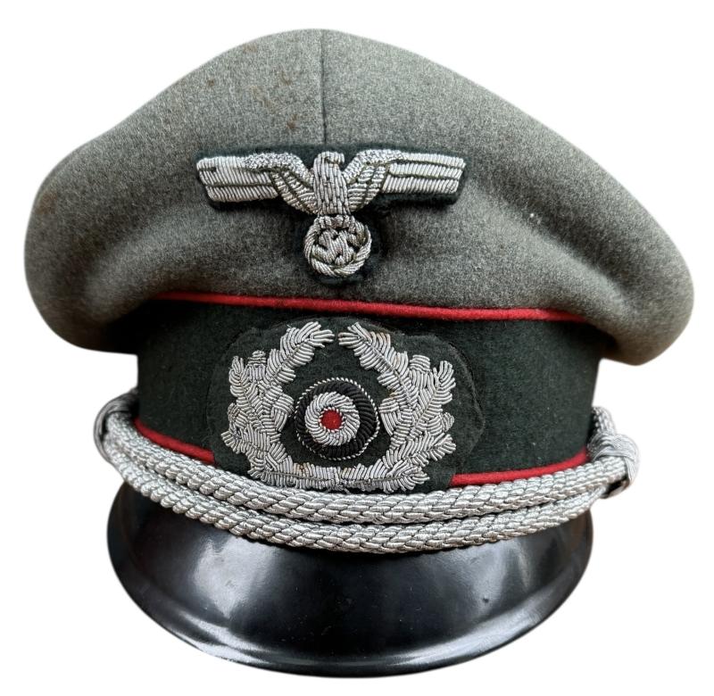Wehrmacht Artillery Officers Visor Cap