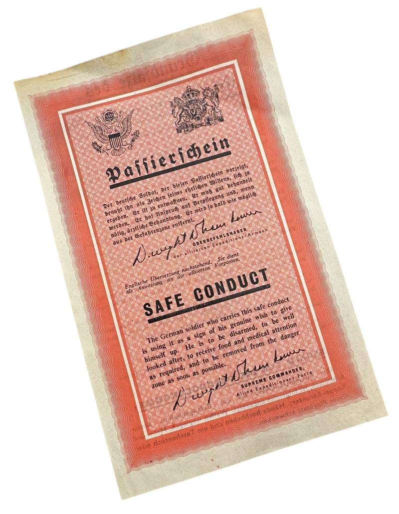 Allied Safe Conduct (Flyer)