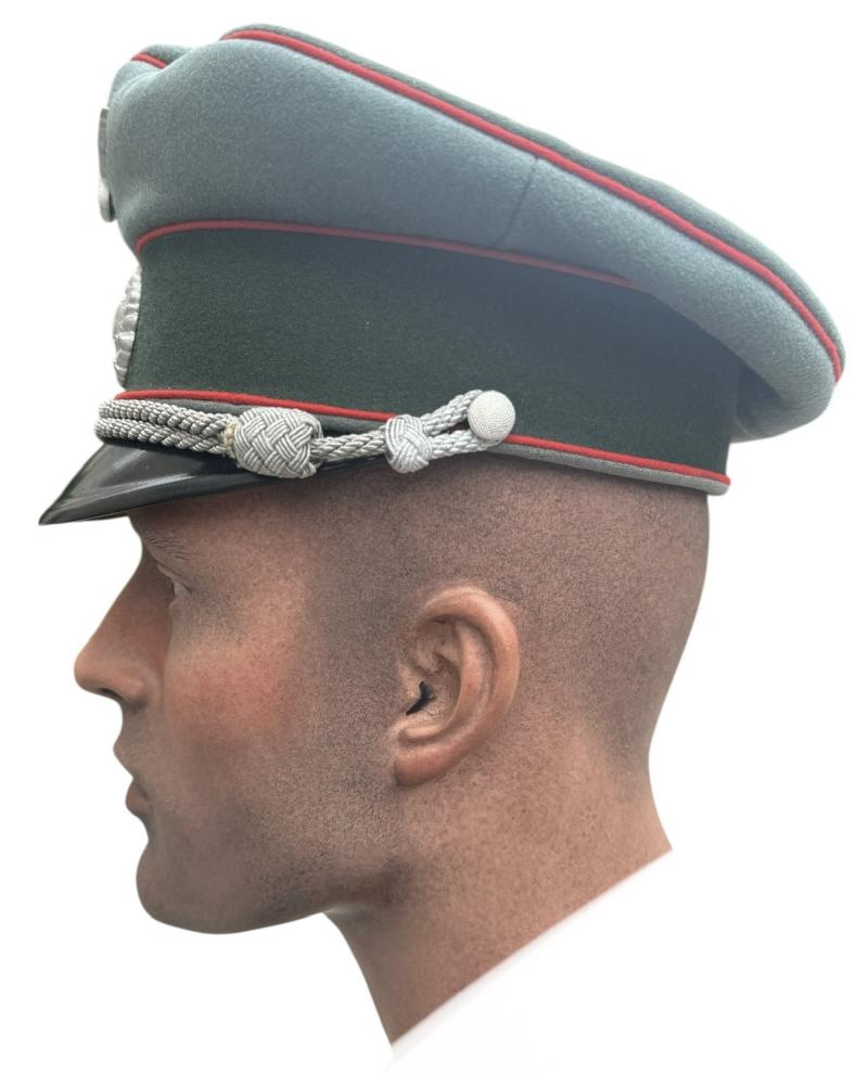 Wehrmacht Artillery Officers Visor Cap