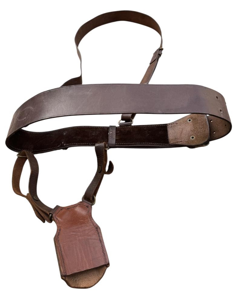 Dutch Officers Belt, Shoulder Strap and Sword Hanger