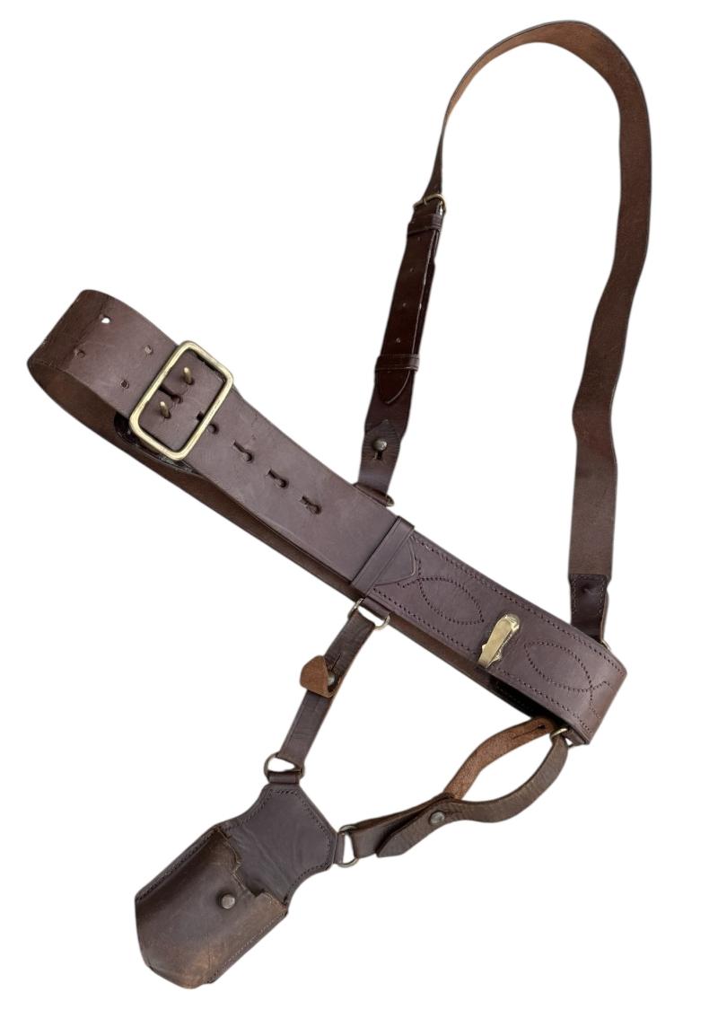 Dutch Officers Belt, Shoulder Strap and Sword Hanger