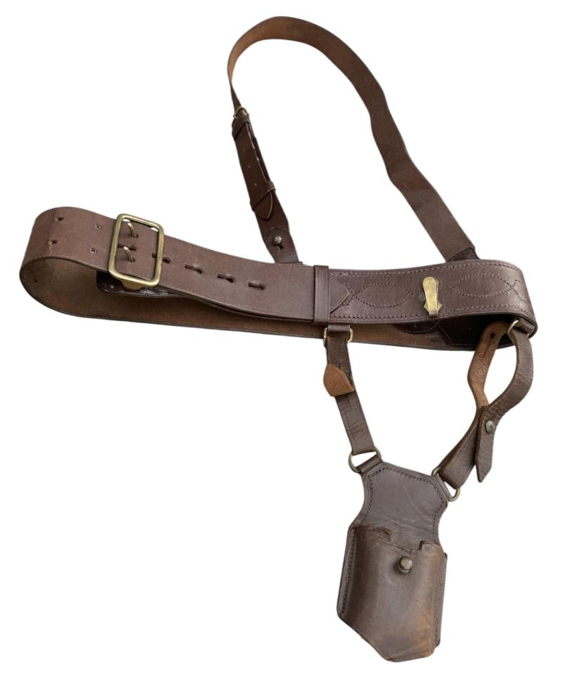 Dutch Officers Belt, Shoulder Strap and Sword Hanger
