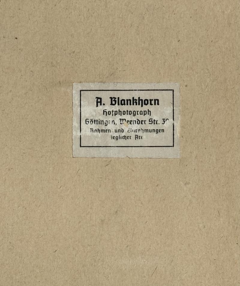 Framed Luftwaffe NCO Portrait Photograph