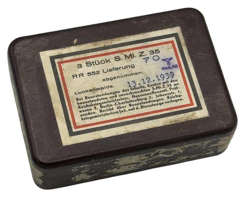 Wehrmacht Bakelite S Mine 35 Fuze Box