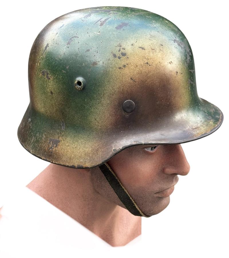 Wehrmacht M40 “Normandie” camo Helmet