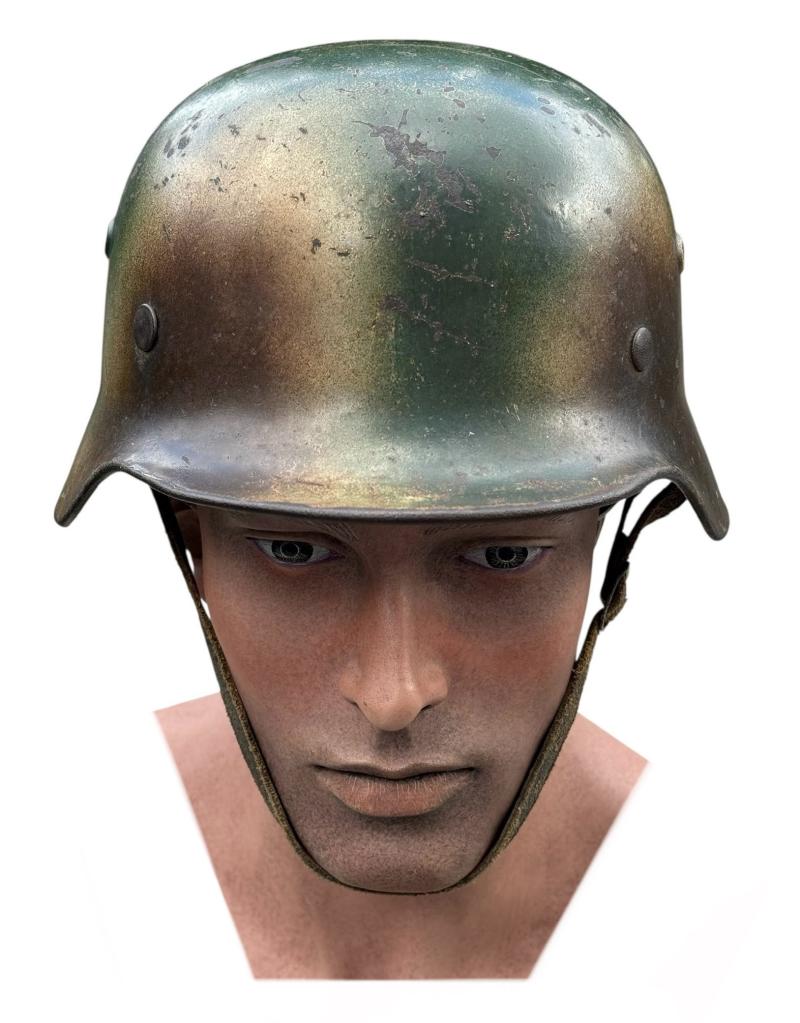 Wehrmacht M40 “Normandie” camo Helmet