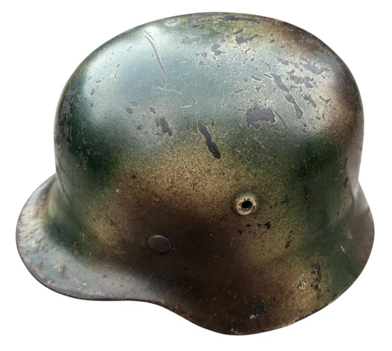 Wehrmacht M40 “Normandie” camo Helmet
