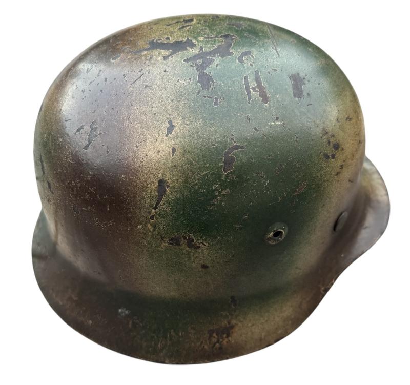 Wehrmacht M40 “Normandie” camo Helmet