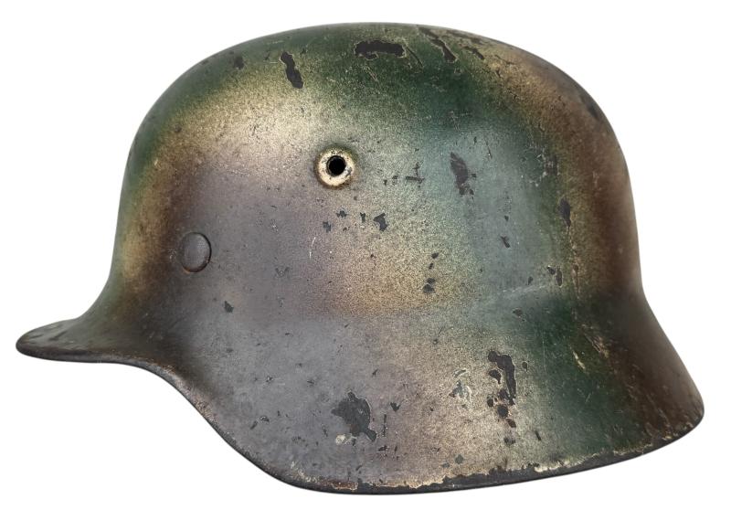 Wehrmacht M40 “Normandie” camo Helmet