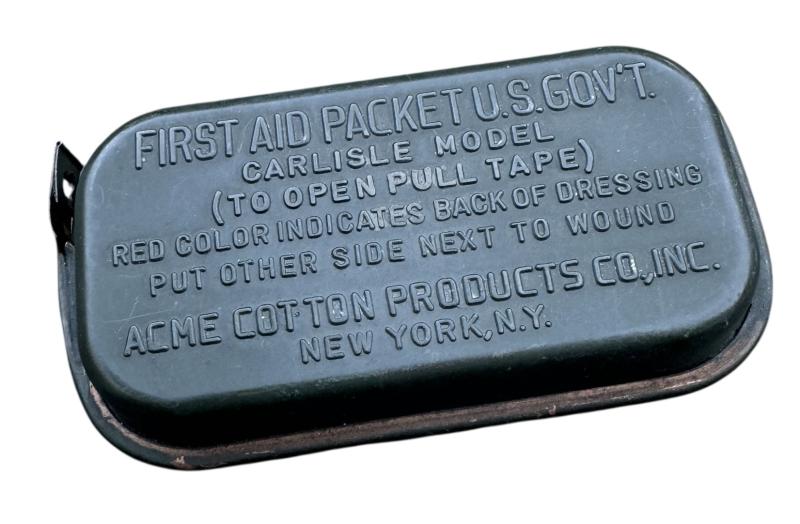 US WW2 First Aid kit (rare plastic version)