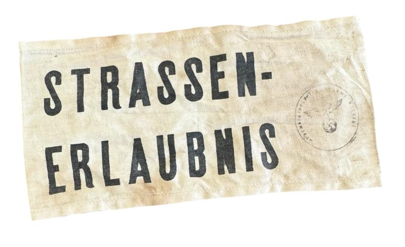 Strassen Erlaubnis Armband