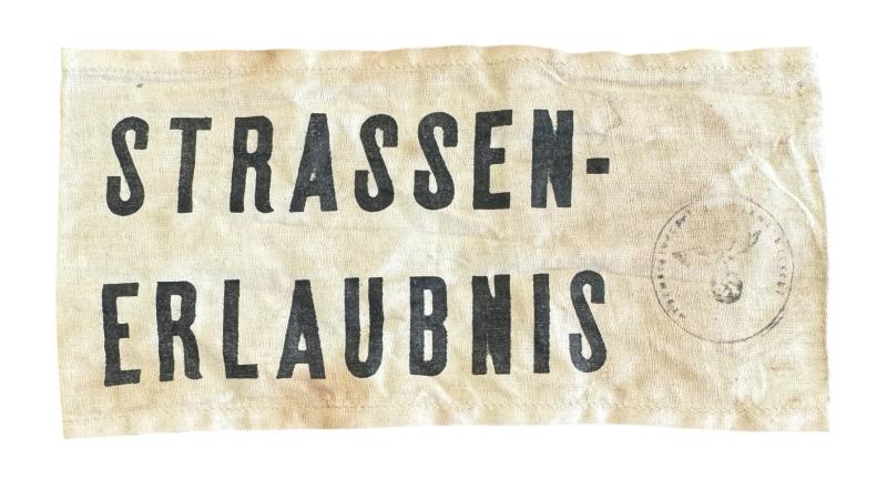 Strassen Erlaubnis Armband