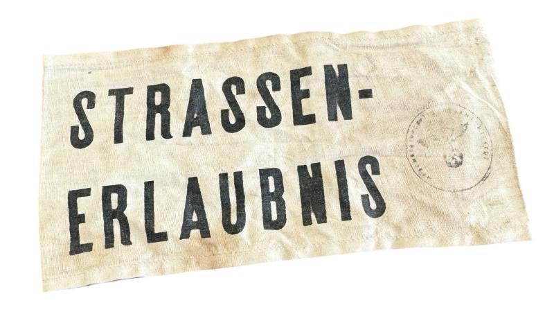 Strassen Erlaubnis Armband