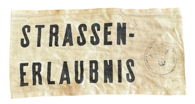 Strassen Erlaubnis Armband