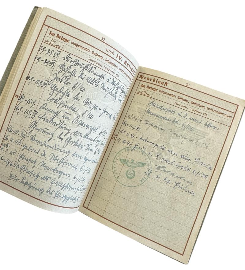 Wehrpass Gebirgsjäger Regt. 140 (KIA)