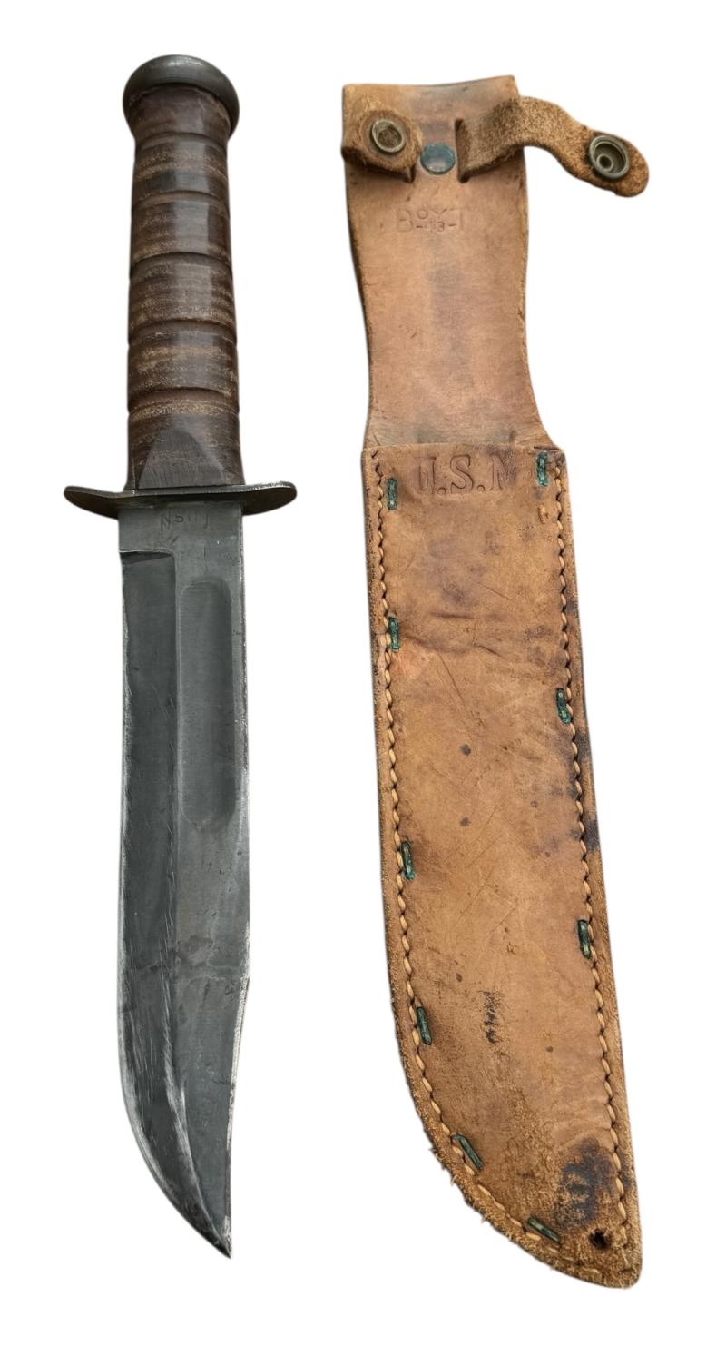 US WW2 Navy Ka-Bar Combat Knife