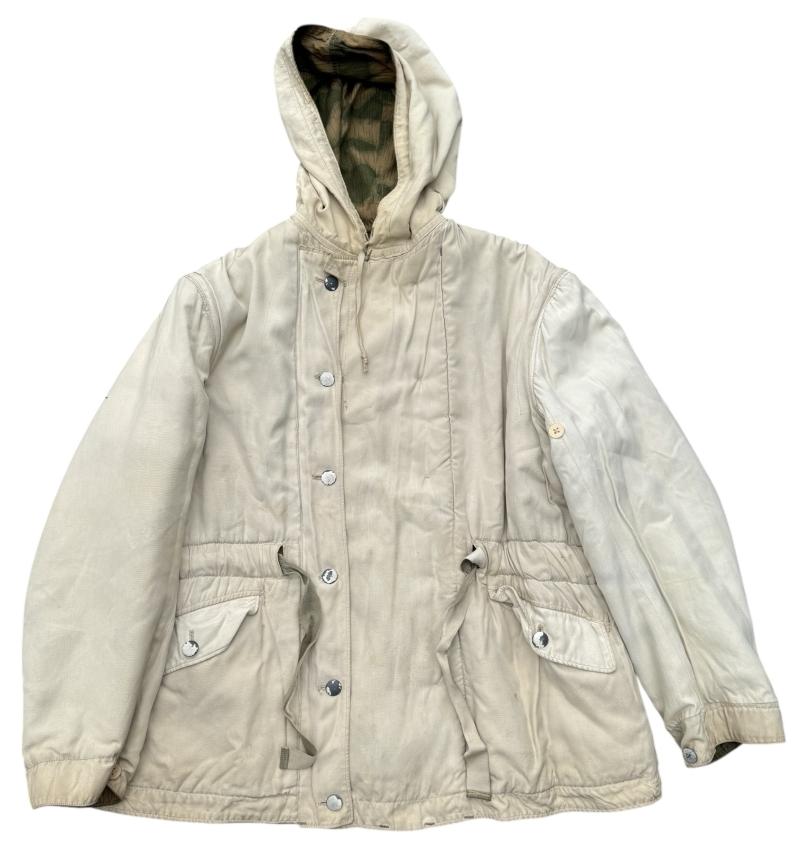 Wehrmacht/Luftwaffe reversable Water-Tan camo Parka