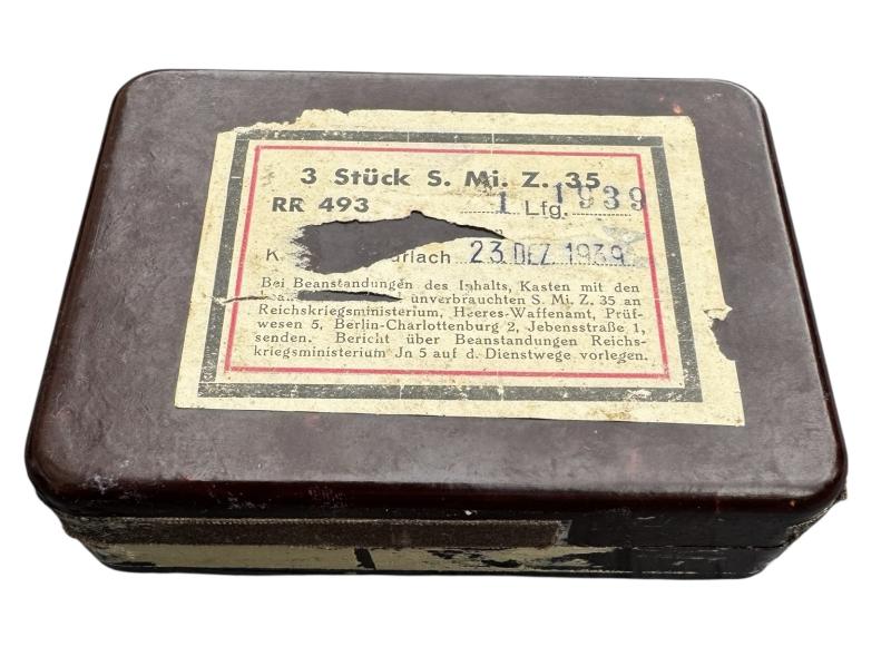 Wehrmacht Bakelite S Mine 35 Fuze Box