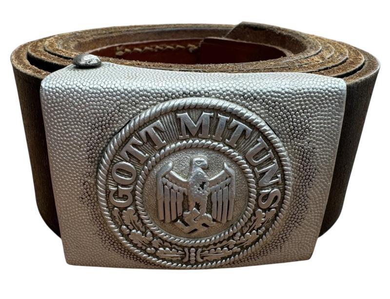 Wehrmacht Dress/Parade Belt Buckle & Belt