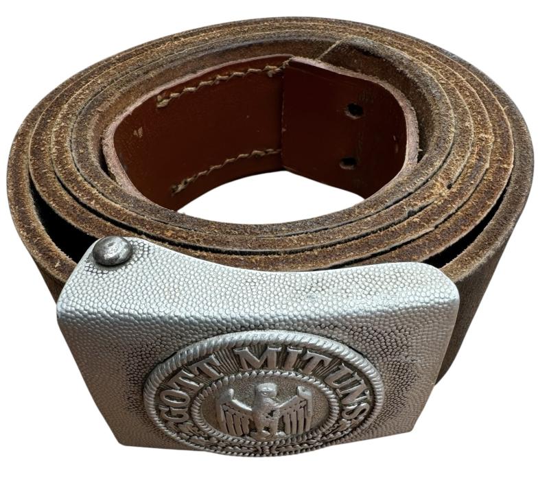 Wehrmacht Dress/Parade Belt Buckle & Belt